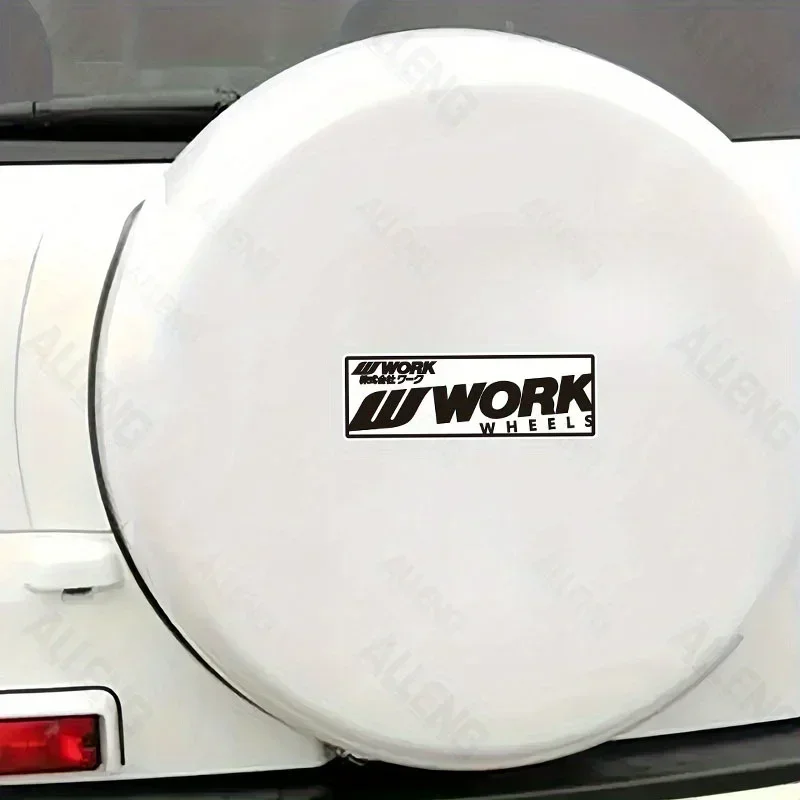 3개/세트 작업 바퀴 스티커 - 배낭, 데스크탑, 휴대폰 케이스, 자동차 문화 장식용 탈부착 가능한 자가 접착 데칼 | 생생한 프린트