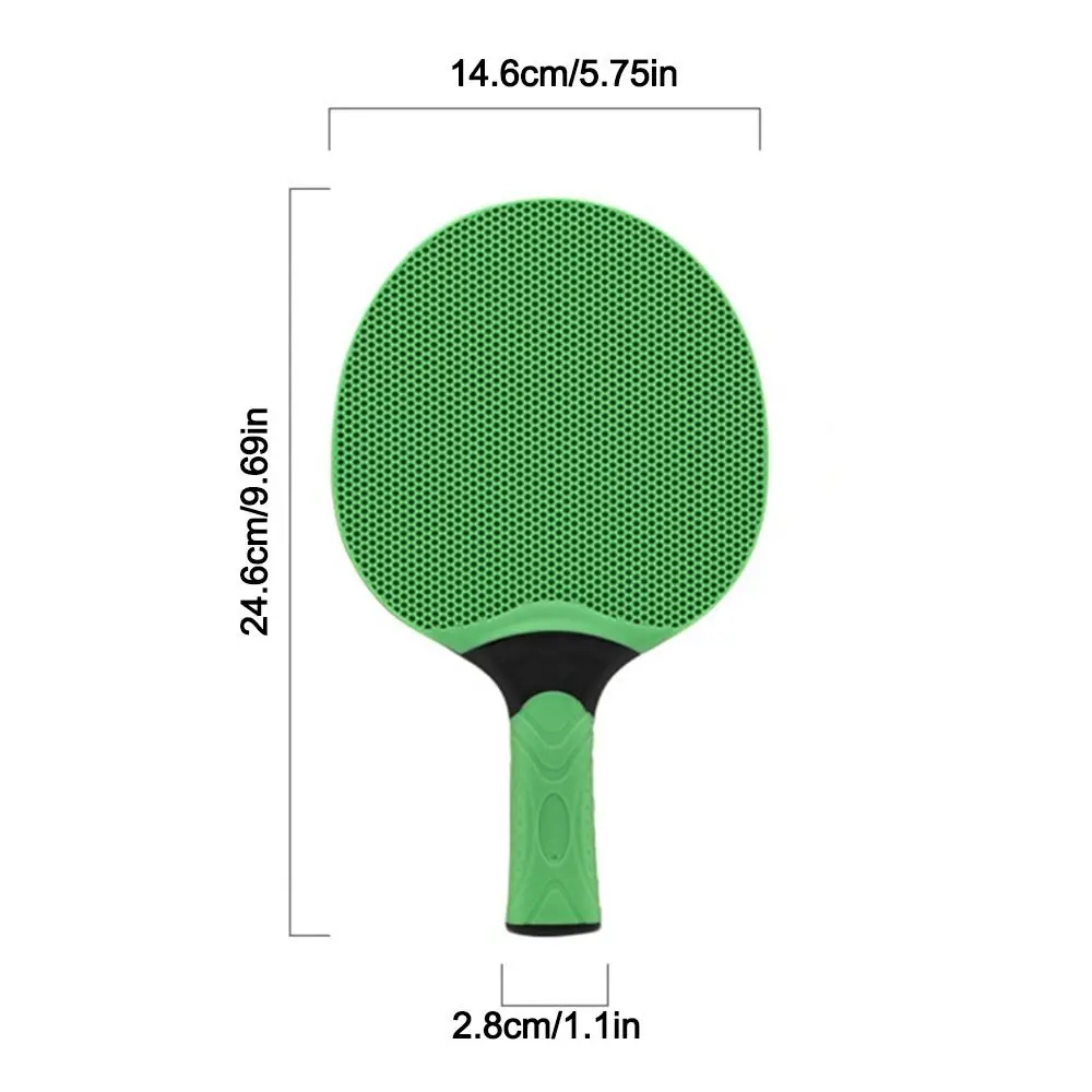 Tischtennisschläger mit bequemem Griff, Silikon, professioneller Ping-Pong-Schläger, Tischtennisschläger für Studenten und Anfänger