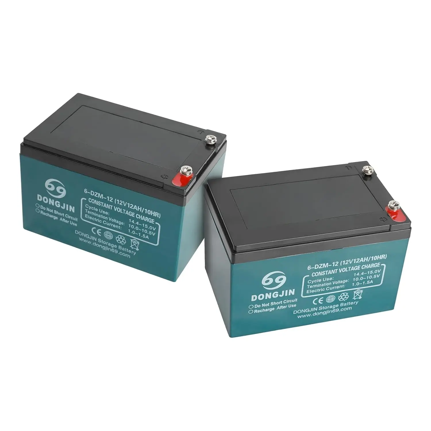 2PCS 12V 12Ah 6-DZF-12 6-DZM-12 Battery Rechargeable Maintenance Free SLA AGM Battery Replacement For 24V Electric, Customized