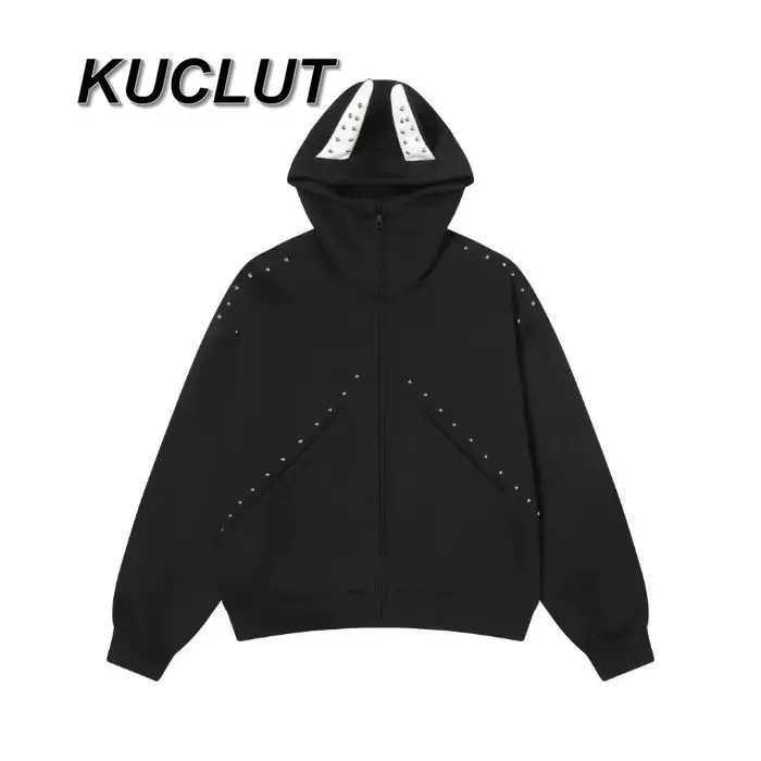 Nowe, słodkie, stylowe, japońskie, codzienne płaszcze damskie na jesień i zimę, modne, pikowane krótkie kardigany, luźne bluzy.