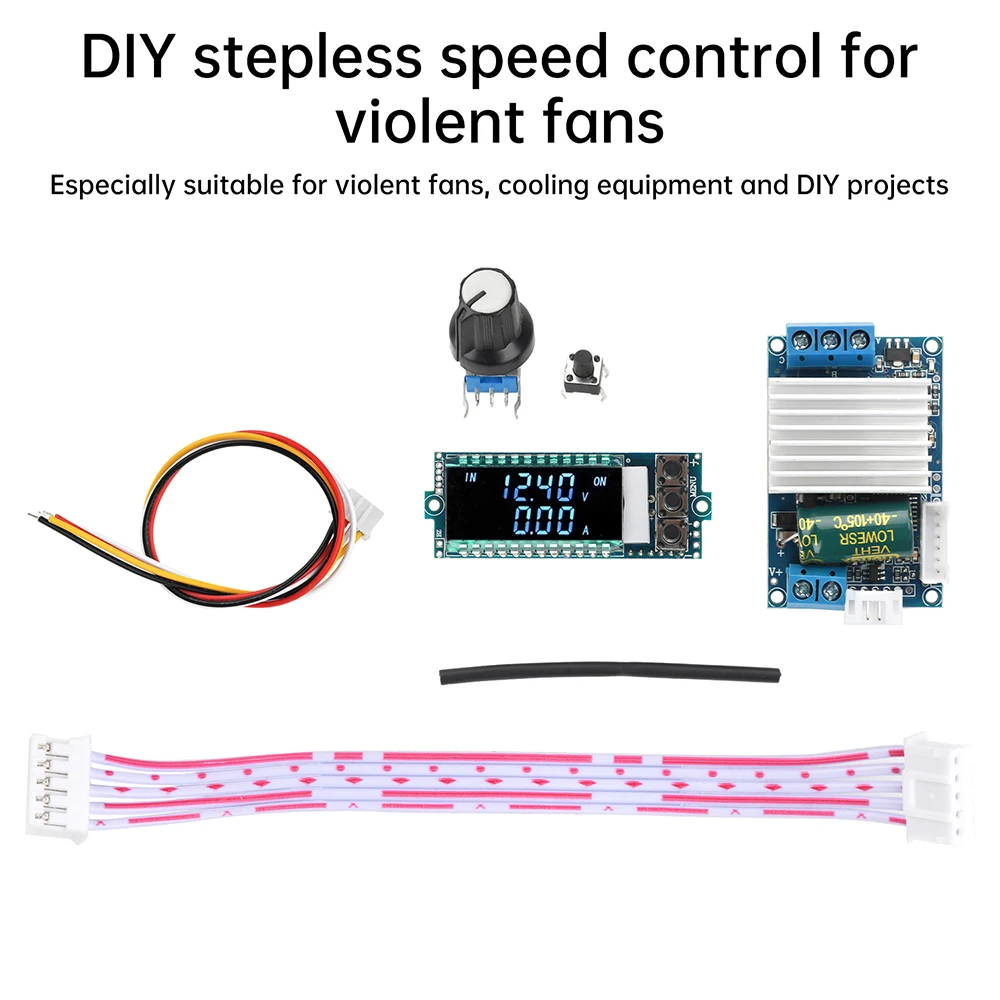 DC 6-26V 300W BLDC 3상 DC 브러시리스 홀리스 모터 컨트롤러 모터 드라이버 보드 폭력 팬 무단 변속 조절