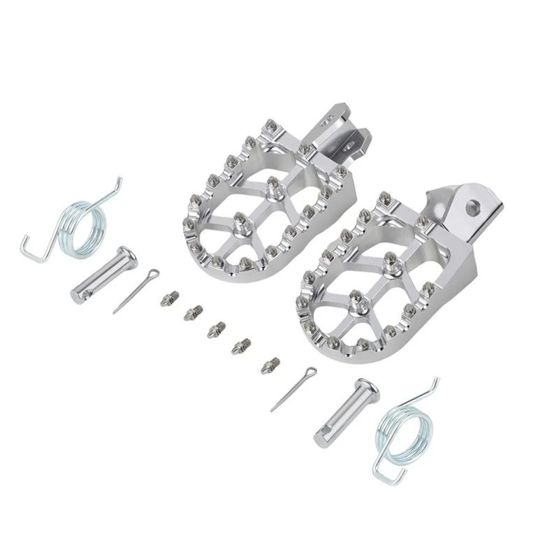 A48P-Wide Foot Pegs 360° Adjustable Motorcycle Modification Parts For Surron Light Bee Pegsmotorcycle