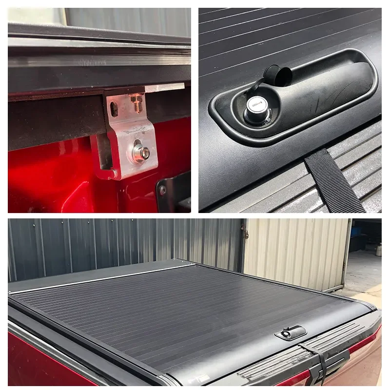 Wholesale High Quality Aluminum Pickup Accessories Auto Exterior Accessories Hot Sell 4x4 Pick Up Tonneau Cover For Isuzu