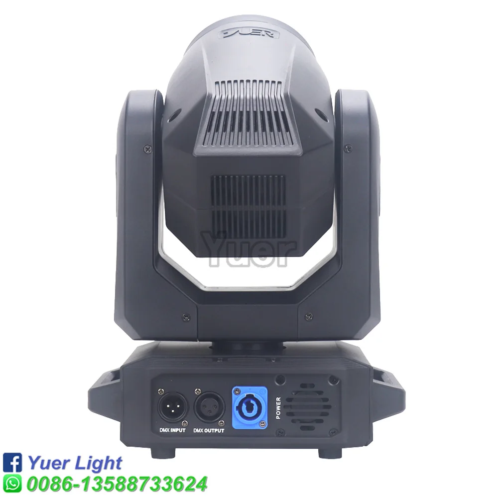 YUER LED 200W Beam Spot Strobe Rainbow Effect Party Dj Disco Wedding Decoration Moving Head Stage Ligthing Projector Lamp