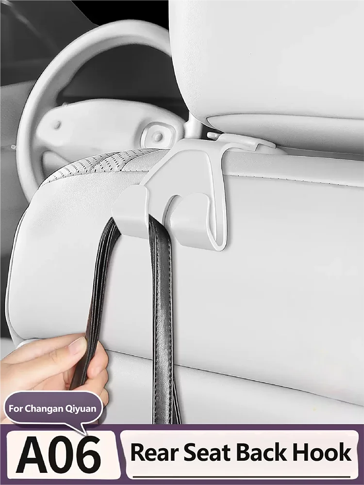 For Changan Qiyuan Nevo A06 2026 2027 Car interior decoration accessories, seat backrest hooks, storage hooks
