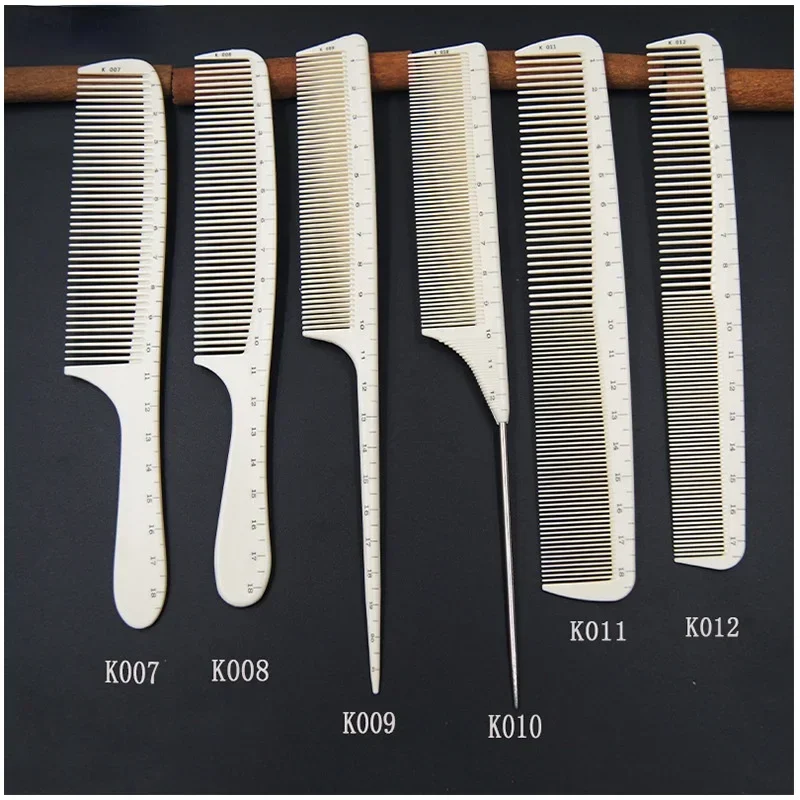 1PC High Quality Laser Scale Hair Comb Professional Hairdressing Comb Hair Brushes Salon Hair Cutting Styling Tools Barber Comb