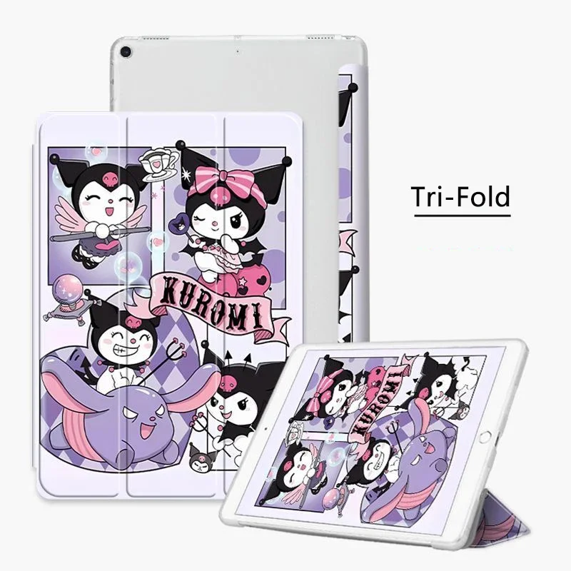 

Kuromi Case for iPad 10th Generation 10.9 Inch Cute Case For Ipad Pro 11in Air4 5 Mini6 8.3in 9th 8th 7th 10.2in Tablet Cover