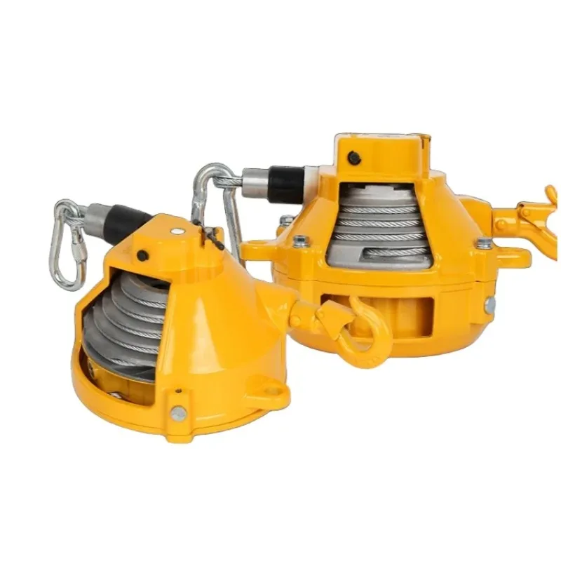 موازن الربيع الصناعي سعة تحميل 1 كجم إلى 40 كجم بناء من الفولاذ المقاوم للصدأ لتعليق أدوات الورش