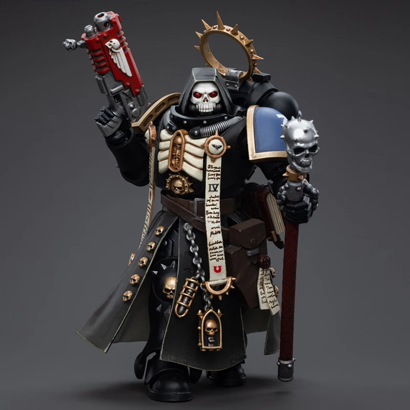 [Preorder] JOYTOY Ultramarines Primaris Chaplain Brother Varus 1/18 Action Figure Warhammer 40k Joint Movable ตุ๊กตาผู้ชายของเล่นของขวัญ