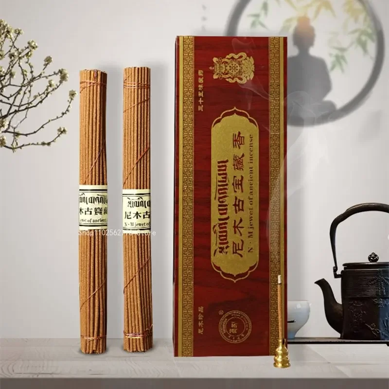 150 Pieces/box of Nimu Tibetan Incense Natural Thread Incense Traditional Handmade DIY for Buddha Aromatherapy To Purify The Air