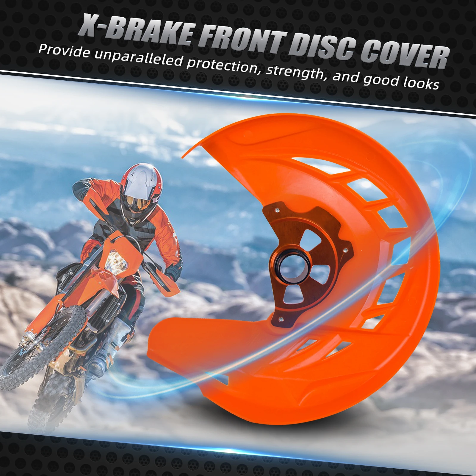 NICECNC Per KTM EXC 300 EXC 250 EXCF 350 2003-2015 SX 125 SXF 250 SXF 450 2003-2014 Protezione Disco Freno Anteriore Per Husqvarna TE 300