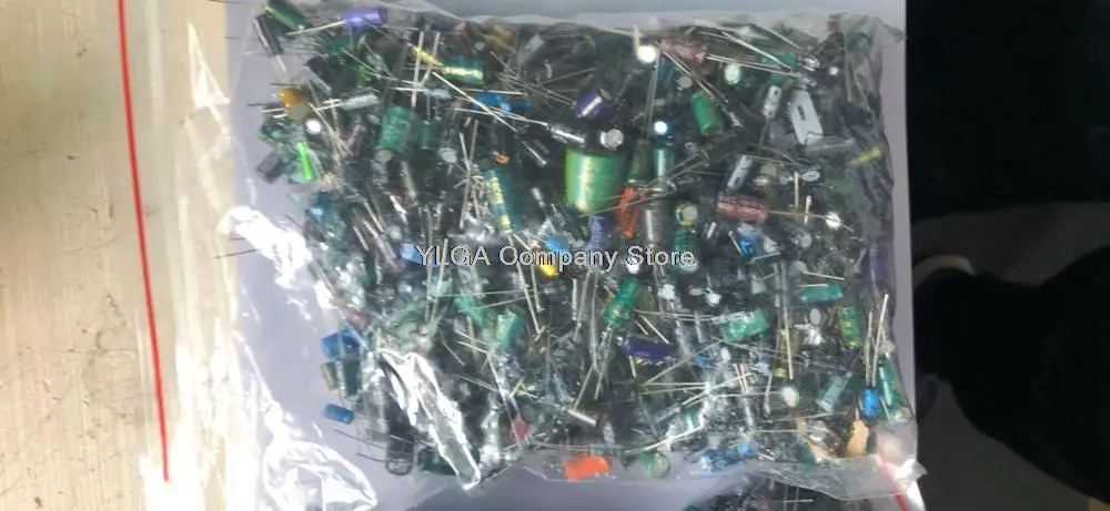 500 grams a pack capacitor Electrolytic capacitor Mixed electronic component package Read before shooting