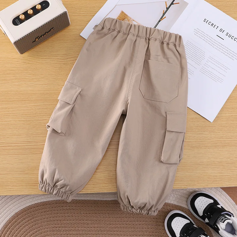 New Spring Autumn Baby Girls Clothes Children Boys Casual Pants Fashion Kids Trousers Toddler Cotton Costume Infant Sportswear