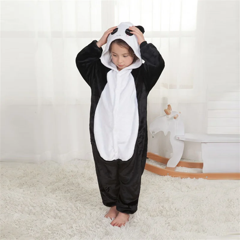 Kigurumi-pijamas con capucha para parejas, ropa de dormir informal con cremalleras, monos de Koala de animales de dibujos animados, Otoño e Invierno