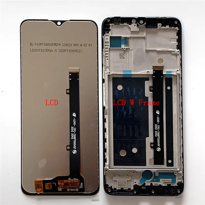 Original For ZTE Blade V30 V9030 V30 Vita 8030 LCD Screen Display Frame Touch Screen Digitizer For ZTE Blade V2020 Smart 8010