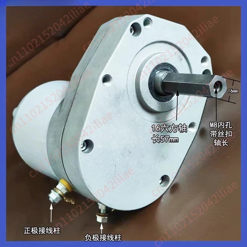 Tug motor motor, high power, hexagonal axis DC permanent magnet motor to increase power