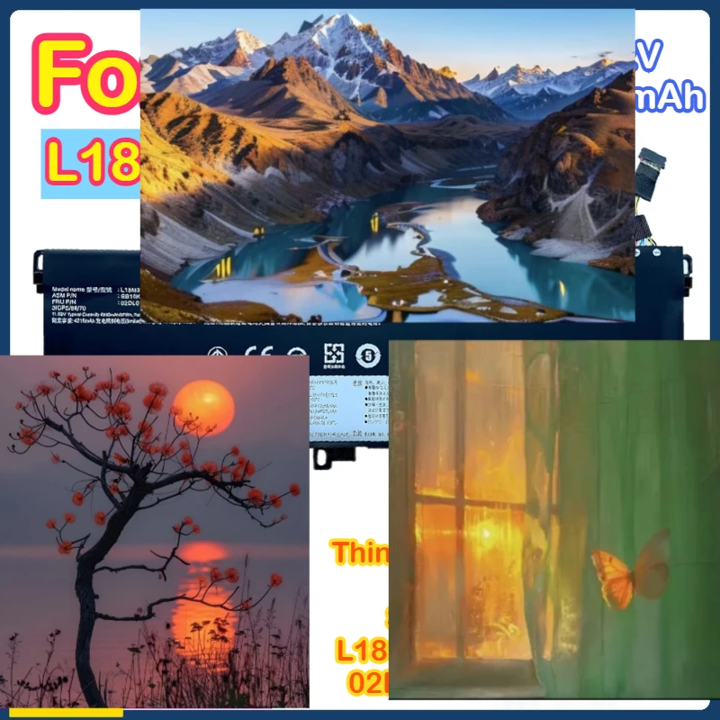 

L18M3P71 L18S3P71 L18L3P71 Аккумулятор для ноутбука Lenovo ThinkPad T590 P53S ThinkPad T15 P15s Серия 1-го поколения SB10K97650 SB10K97649