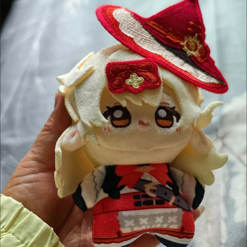 

Мягкая игрушка-кукла 10 см по мотивам игры Genshin Impact: Клее (косплей), милая мини-фигурка из хлопка в виде морской звезды, коллекционный подарок для фанатов