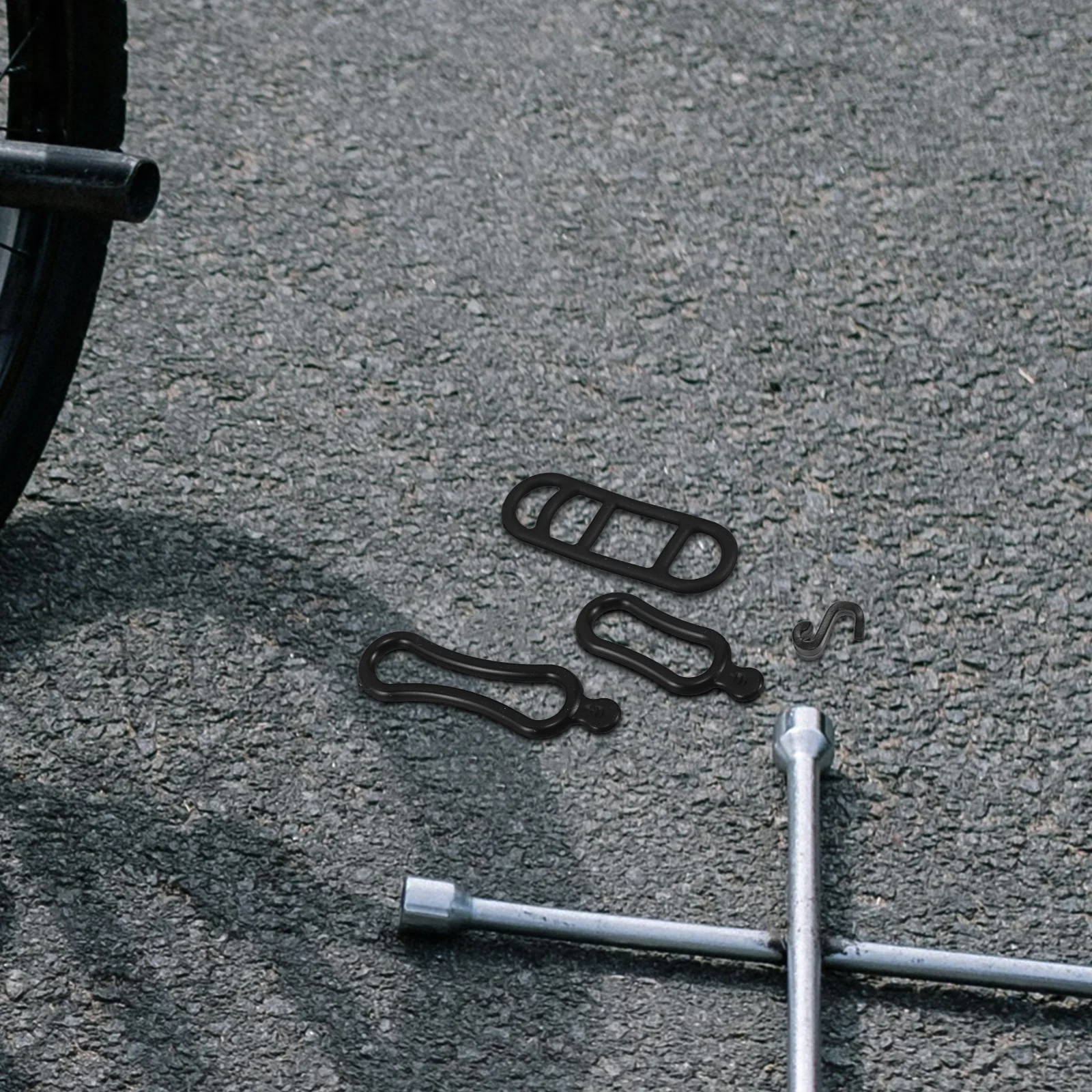 

20Pcs Silicone Bicycle Flexible Mount Band for Flashlight Holder Outdoor Cycling Bike Rubber Bicycle Rubber Straps