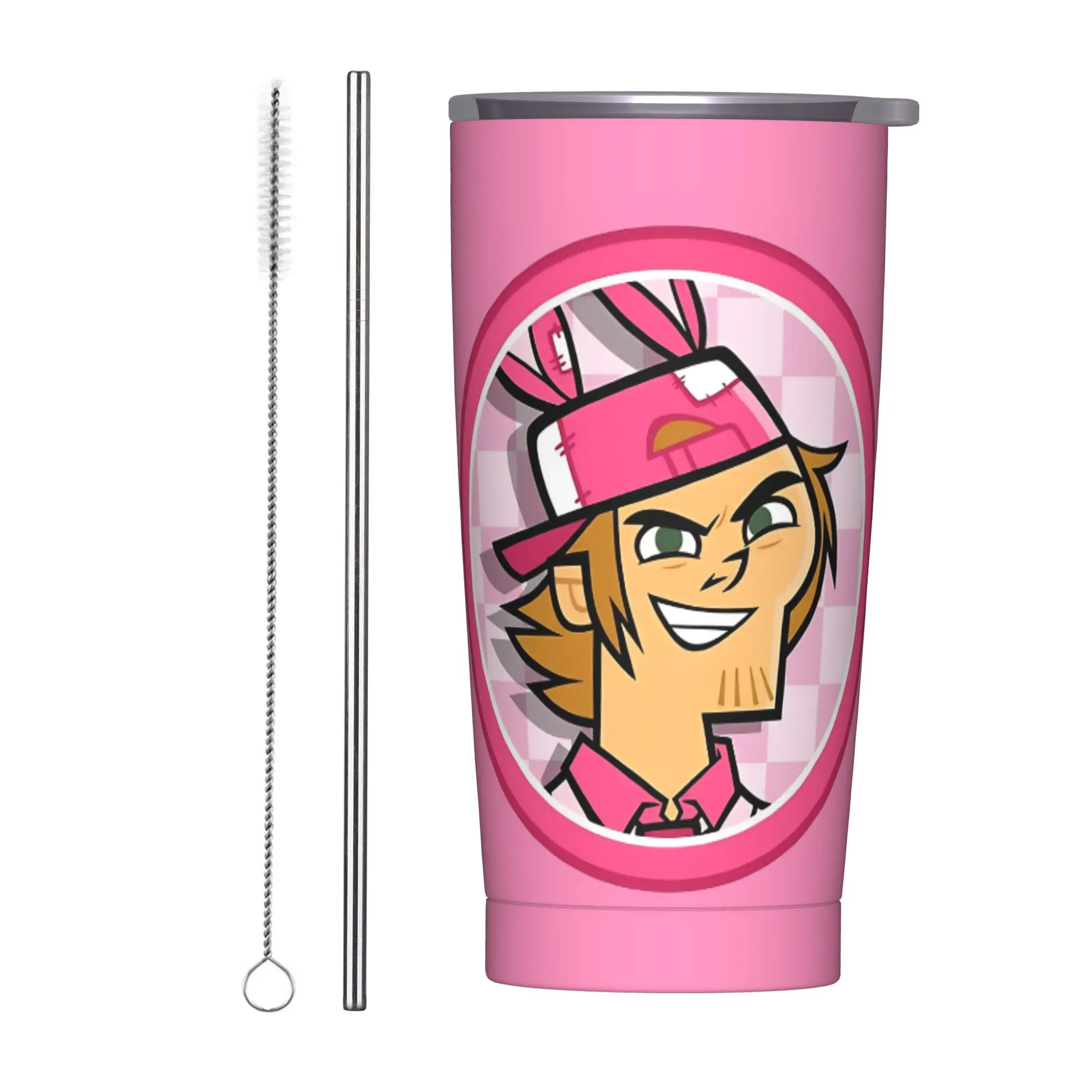 Totals Dramas Reboot Wonderland Wayne  Tumbler Vacuum Insulated  Thermal Cup Vacuum Flask Double Wall Mug Water Bottle, 20oz