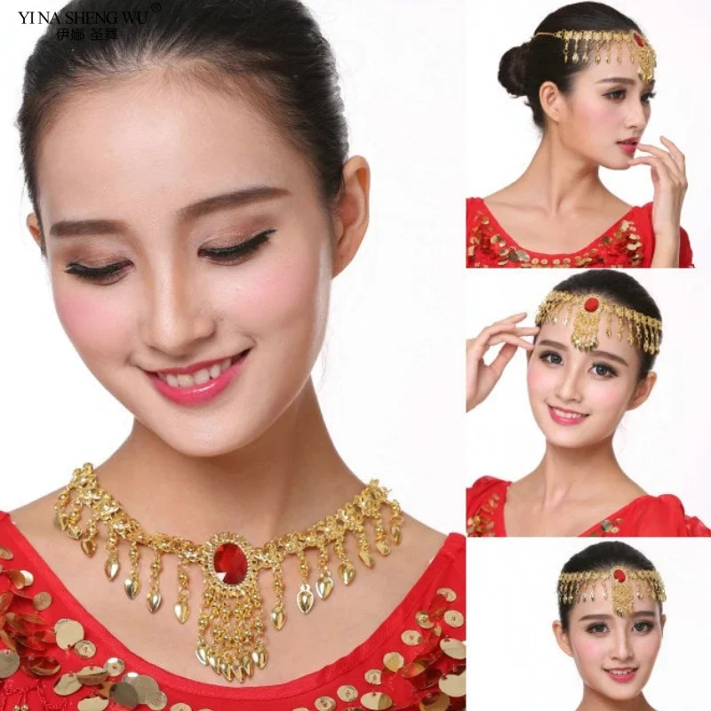 Zestaw do tańca brzucha, taniec ludowy indyjski, kostium dla dzieci i dorosłych, strój na występy sceniczne, spodnie, garnitur dla dzieci, na Dzień Dziecka, imprezę, pokaz