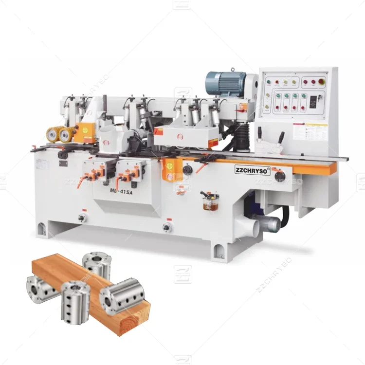 Furniture Making Working Width 230mm Double Sides Planer Saw Machine