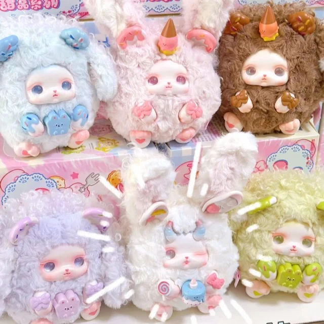 

Loloan Vinyl Face Blind Box Mysterious Surprise Figure Dessert Series Kawaii Mystery Box Cartoon Guess Figure Doll Toy Xmas Gift