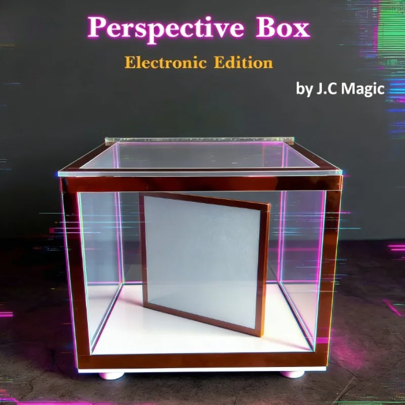 Perspective Box (Electronic Edition) by J.C Magic Tricks Sense the Objects in Opaque Box Prediction Stage Illusions Gimmick Prop