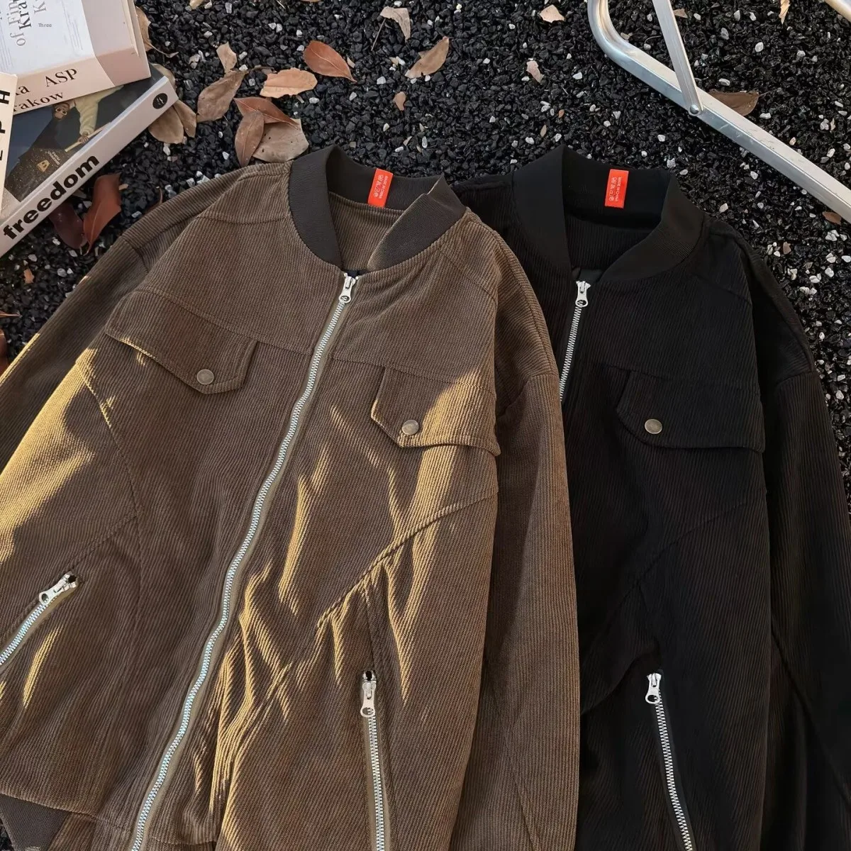 

Мужская свободная повседневная одежда Long Sve Jaet, весна 2023, деконструированная американская высококачественная верхняя одежда из полиэстера