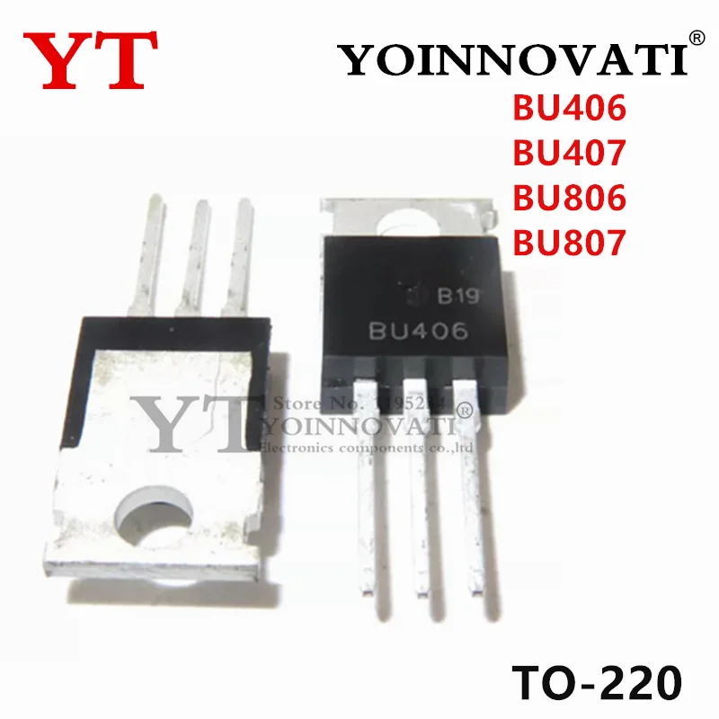 10PCS BU406 BU407 BU806 BU807