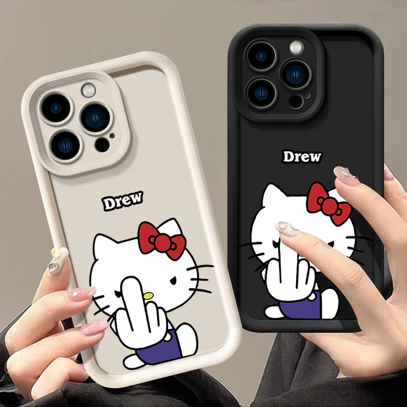 

Sanrio Hello Kitty Cool Phone Cases For Samsung Galaxy S25 S24 S23 S22 S21 Ultra Plus FE A15 A16 A26 A33 A35 A36 A53 A56 Cover
