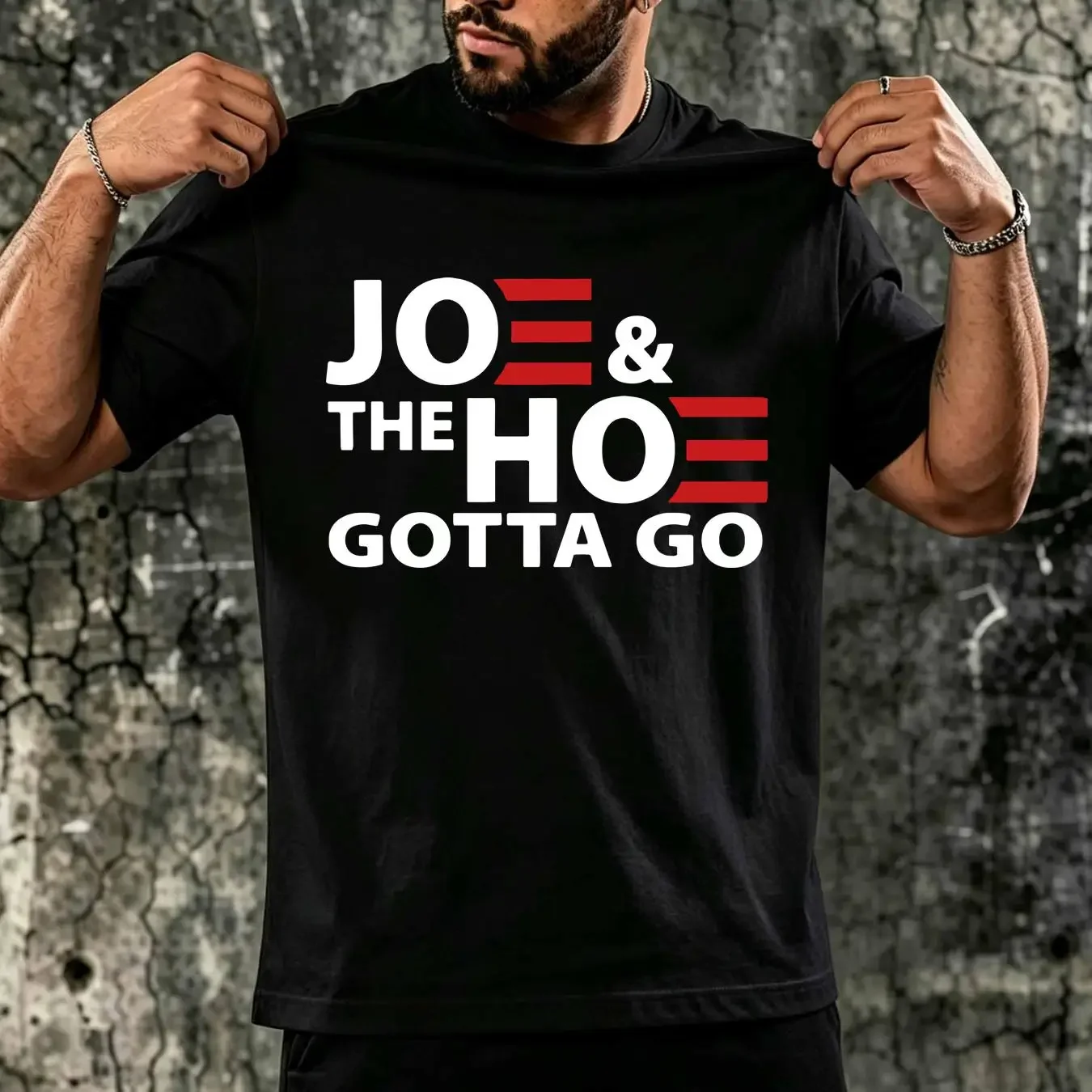 washed T Shirt Joe The Hoe Gotta Go long or short sleeves vintage Washed Soft Top For Everyday Wear Unisex streetwear homme