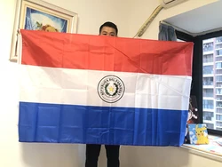 SKY FLAG Latin America the Republic of Paraguay Flag 90x150cm PY PRY The Republic of Paraguay Flag Banner For Decoration