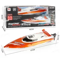 FT012 Remote Control High-speed Boat FT011 Remote Control Brushless Boat, Adjustable Speed Water Model Boat FT009