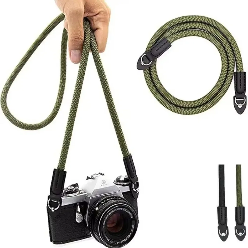 New Adjustable Camera Shoulder Strap Durable Nylon DSLR Camera Strap Lanyard Security For Nikon Panasonic Leica Fujifilm