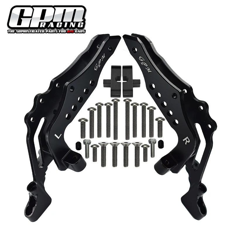 LOSI 1/10 Baja Rey, LOSI 1/10 Rock Rey용 GPM 알루미늄 후방 충격 타워