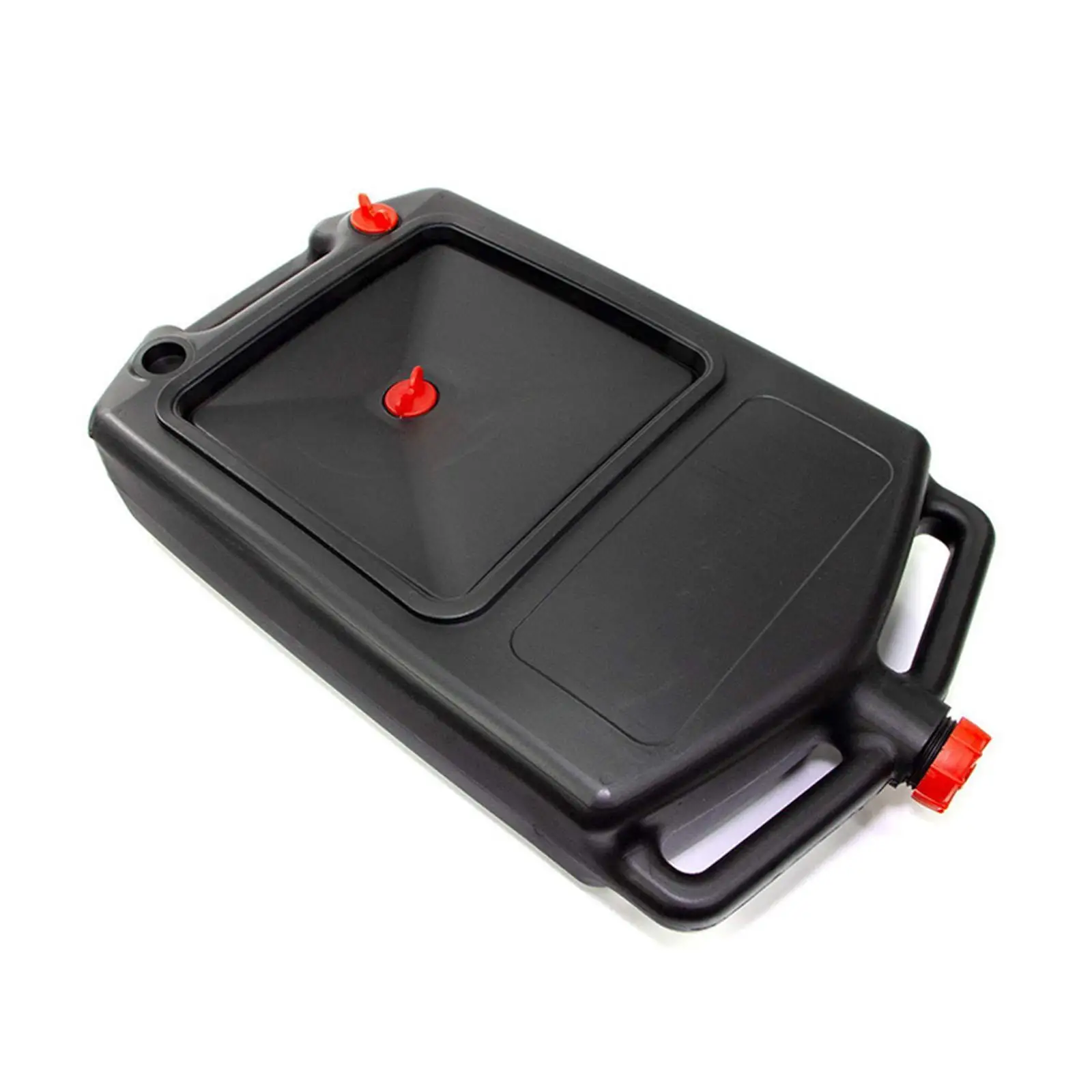 PP Material Oil Drain Can with Funnel Fluted Collect Pan Oil Catch Tray for Car Bike Motorcycle Maintenance