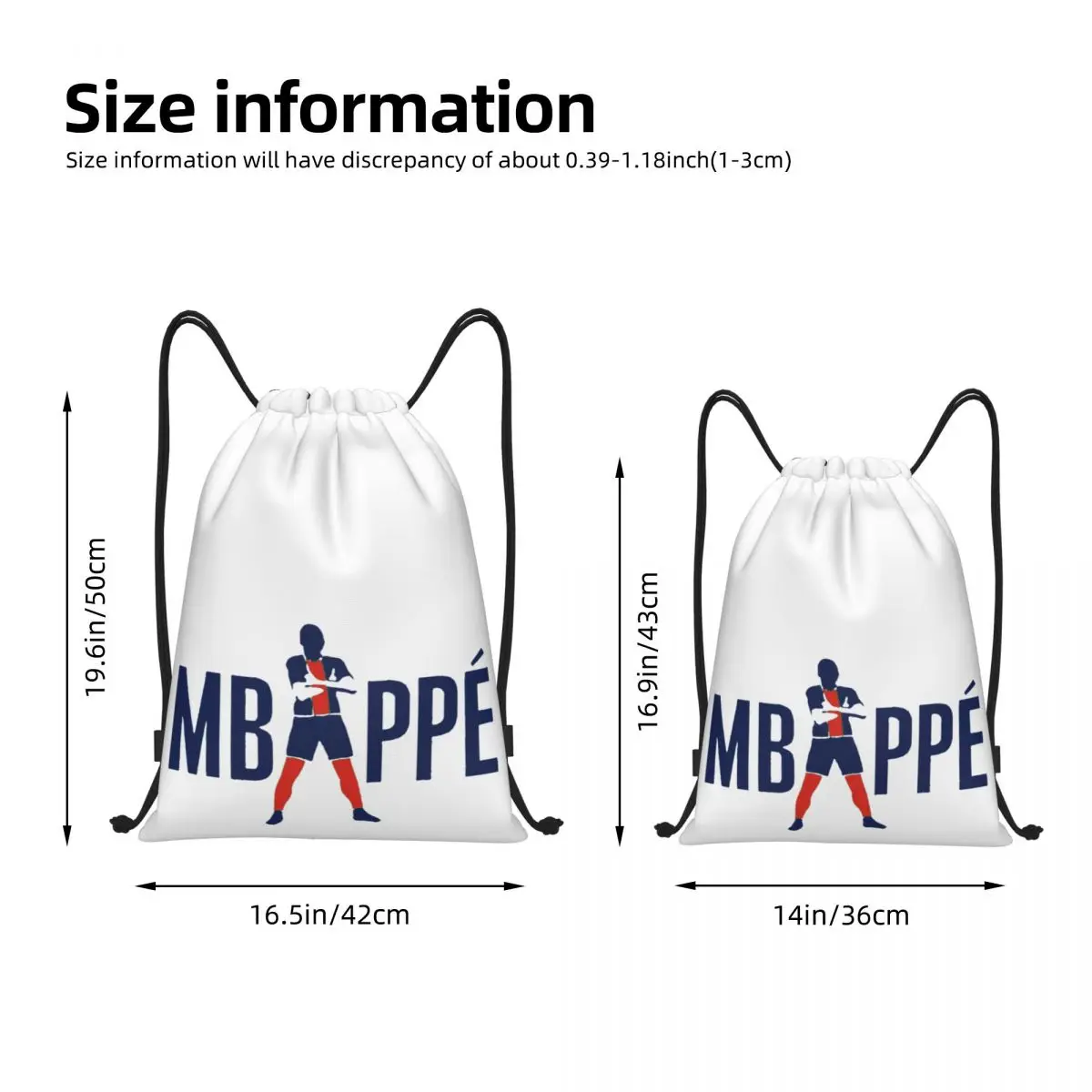 France Football Team Kylianer And Mbappﾩ And Mbappe (8) Graphic Vintage Drawstring Bags Gym Bag Infantry pack Cozy Backpack