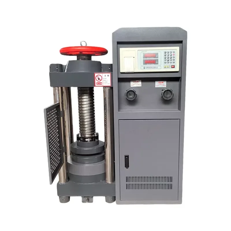 200-ton Digital Display Pressure Testing Machine - High Precision Hydraulic Compression Tester for Concrete/Building