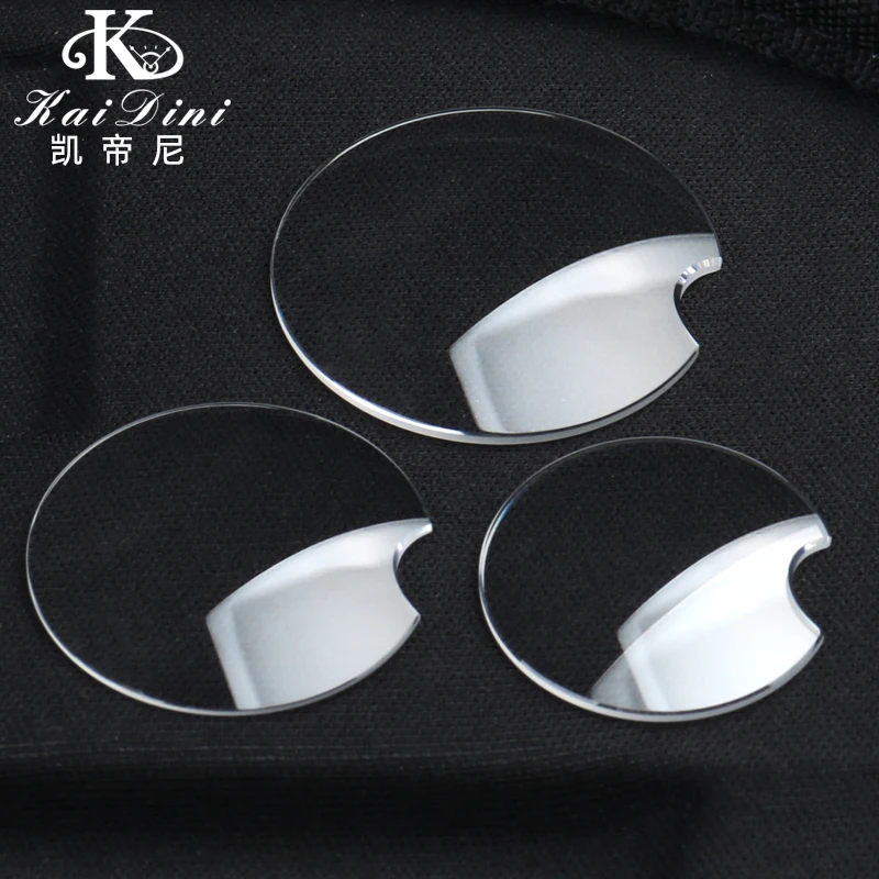For Cartier Blue Balloon Sapphire Watch Crystal Mirror Glass Watch Mask Double Dome with Fish Eye Effect Watch Accessories