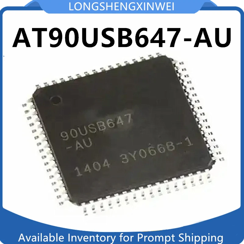 

1PCS AT90USB647-AU AT90USB647 TQFP-64 8-bit MCU Microcontroller