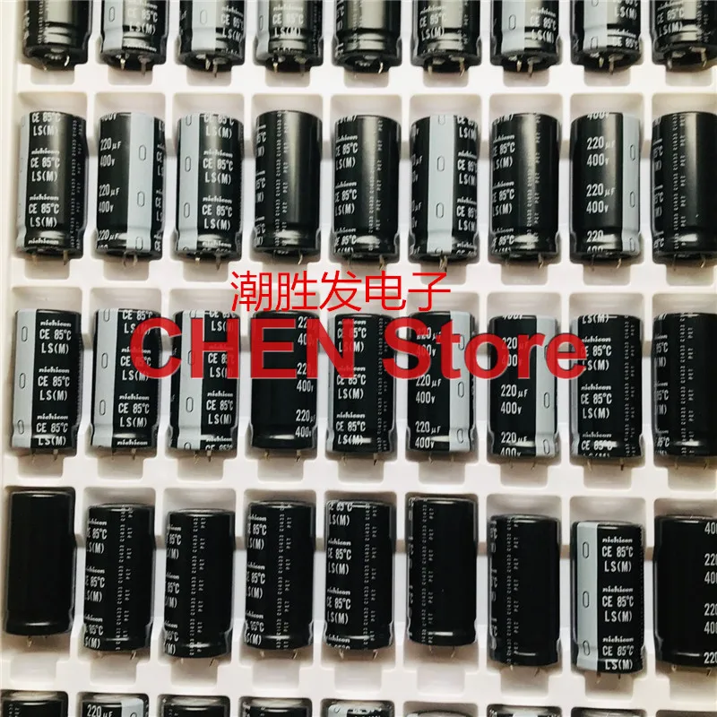 

4pcs new NICHICON LS 400V220UF 22X45mm electrolytic capacitor 220uF/400v 85 degrees ls 220UF 400V