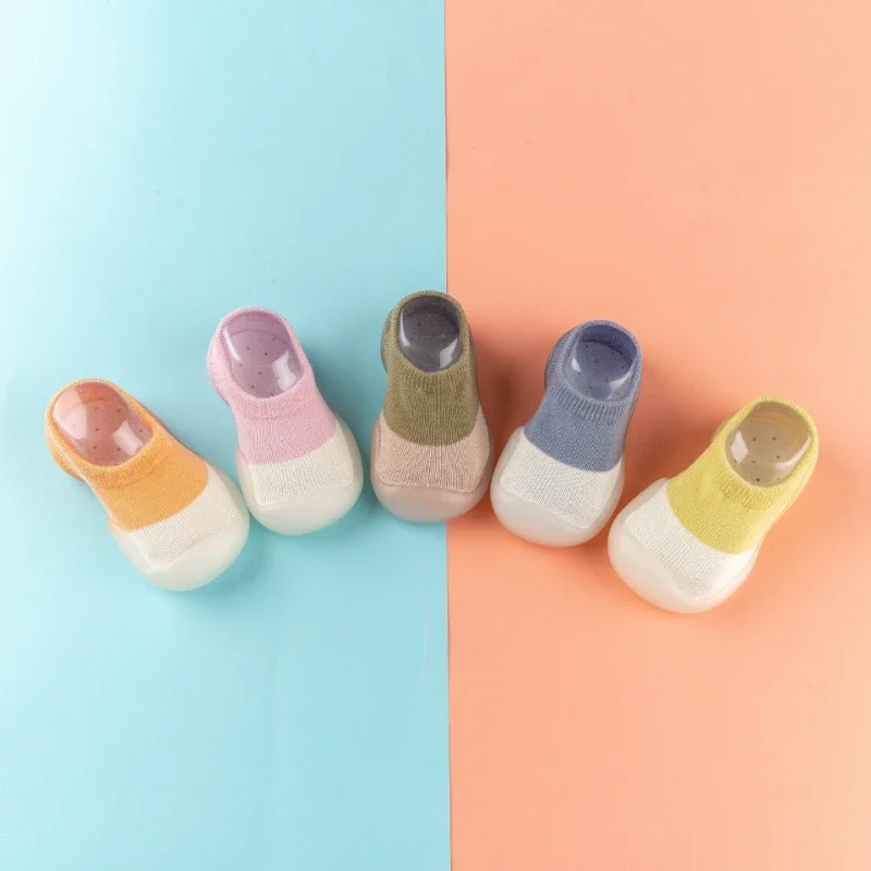 الصيف الطفل داخلي حذاء طفل صغير عدم الانزلاق الطفل الانزلاق على أحذية الأطفال أحذية طفل صغير جديد 1