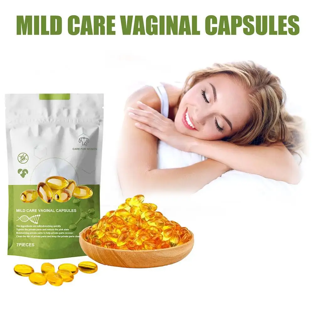 Vaginal Tightening Capsules Women Shrink Vagina PH Balance Detox For Private Parts Dry Itching Odor Rejuvenation Anti Infection