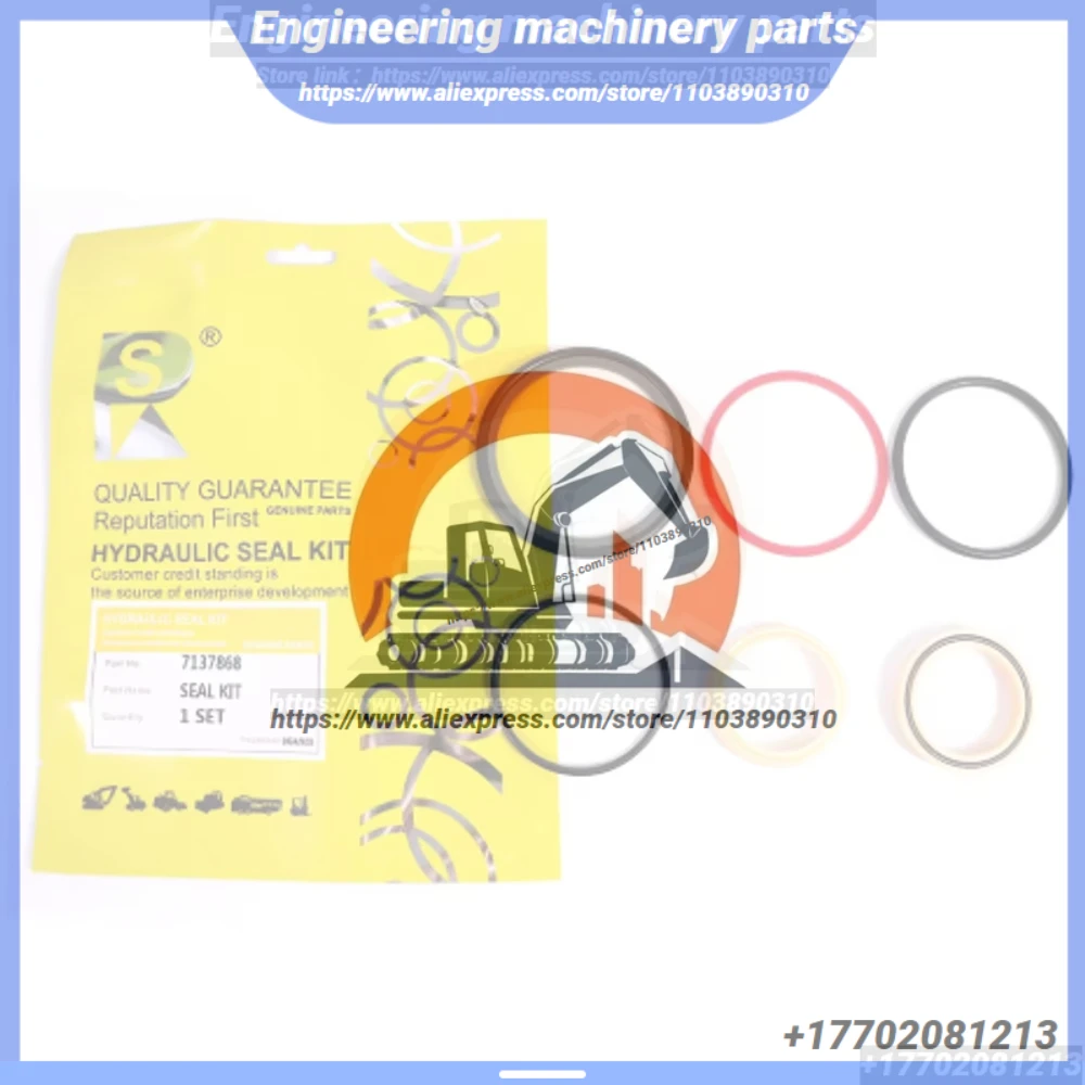 

For Bobcat Dx17z E20 E20z Bucket Cylinder Sealing Kit 7137868