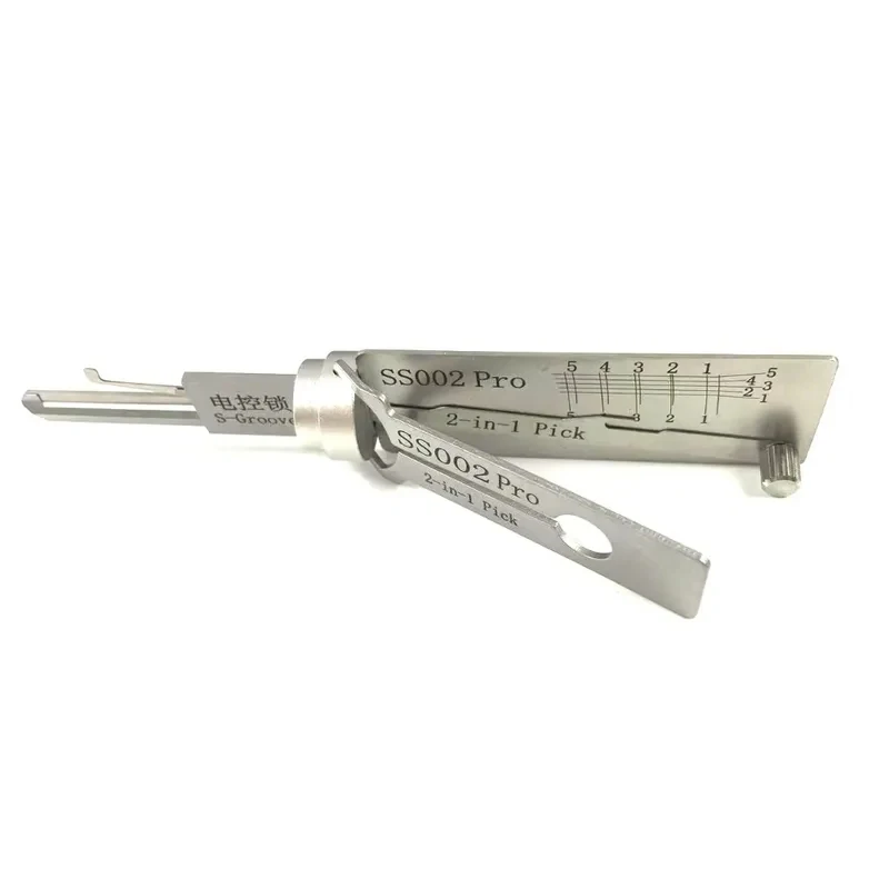 SS001Pro SS002Pro and SS003 2 In 1 Lock Key Precision Hook And Pick Set Pick-up Kits Door Lock Unlocking Engineering