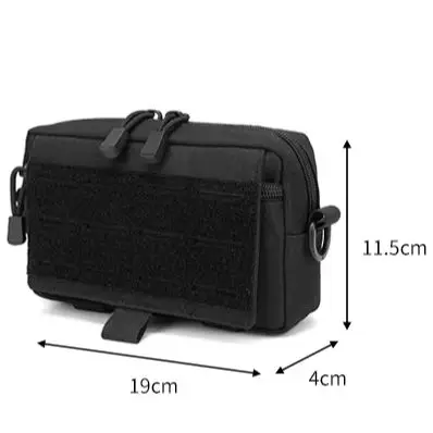 Bolsa de Cintura Multifuncional MOLLE para Uso Diário, Bolsa Tática, Bolsa Médica de Primeiros Socorros, Bolsa de Ferramentas EDC para Sobrevivência ao Ar Livre, Bolsa para Cinto