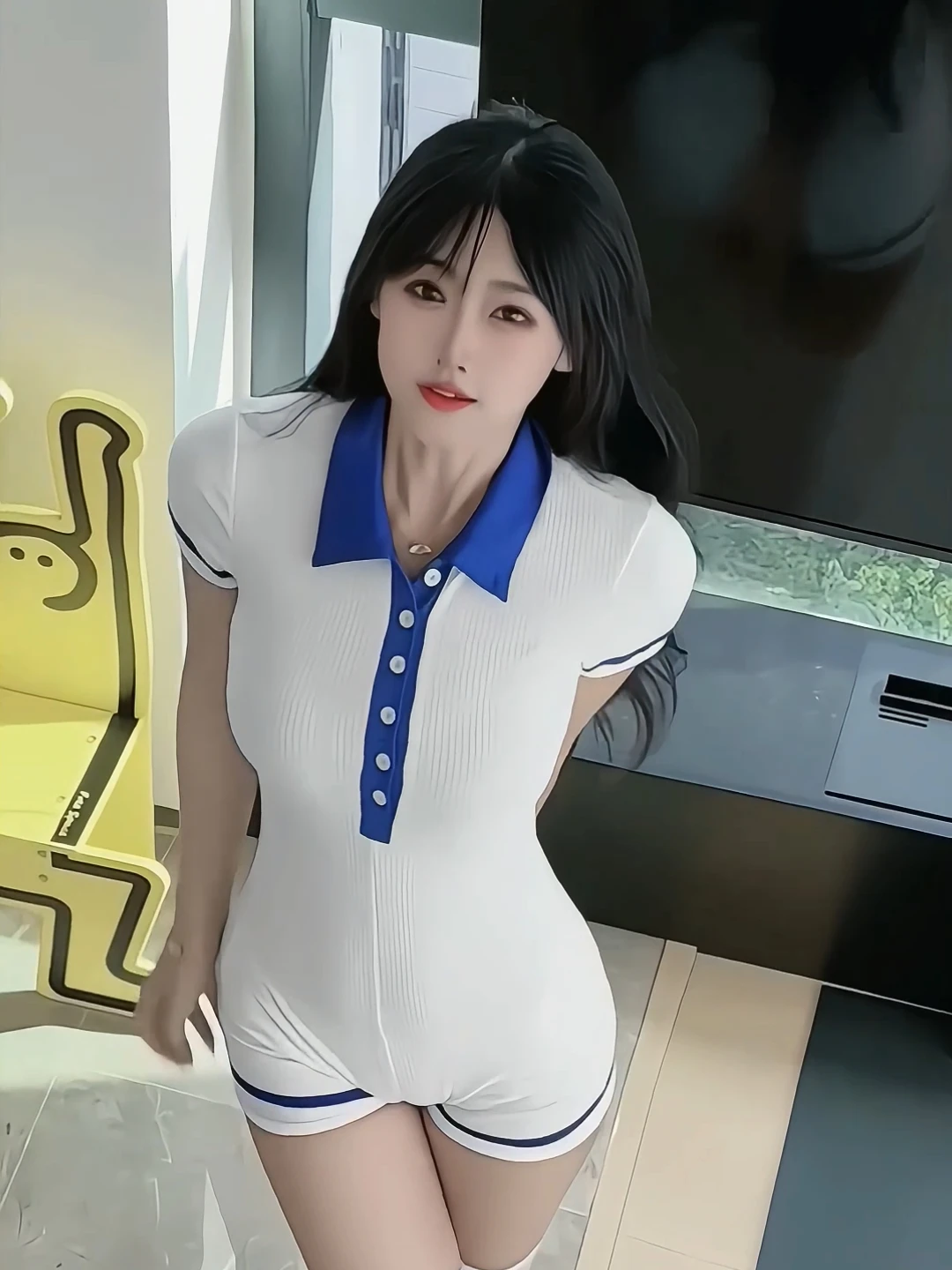 

Сексуальный костюм моряка, комбинезон, брючный костюм, летний костюм Pure Desire с откидным воротником, подчеркивающее тело, пикантная девушка в стиле ретро, женская мода