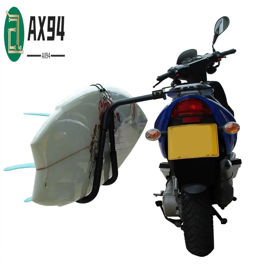 

AX94-Surfboard Scooter Moped Bicycle Surf Board Carrier For Sports Outdoor Mount To Safely Carry Surfboard On Your Moped