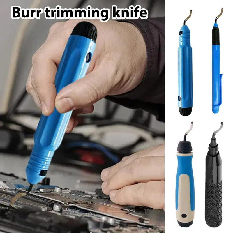 

Hand Burr Trimming Knife RB3000 NB1100 Edge Scraper Pipe Trimmer HSS Plastic Metal Wood Deburring Tools Rough Edge Remover